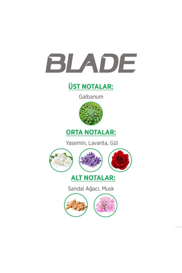 BLADE Green Dream Edt Parfüm 70 ml - 4