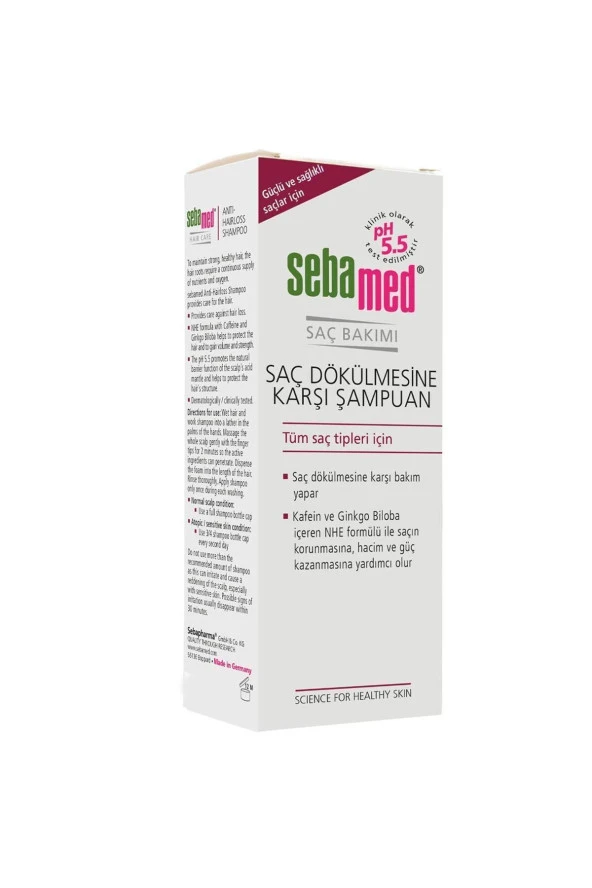 SEBAMED Şampuan Saç Dökülmesine Karşı Etkili ( Anti Hairloss ) 400 ml ürün görseli 1