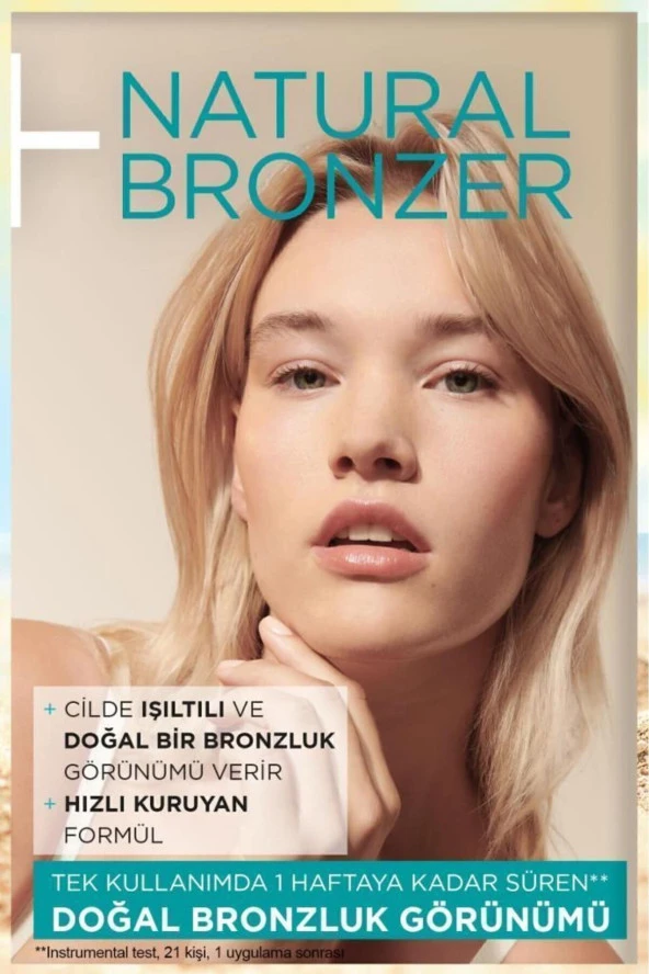 GARNİER Ambre Solaire Natural Bronzer Güneşsiz Bronzlaştırıcı Sprey 150ml - Resim 2