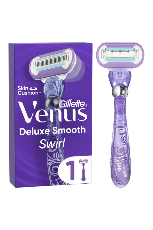 GİLLETTE VENUS Venus Extra Smooth Swirl Tıraş Makinesi Yedek Başlık