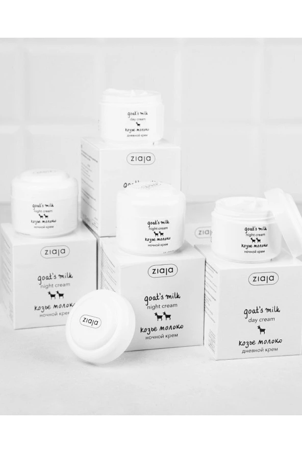 ZİAJA Keçi Sütü Özlü Gece Kremi 50 Ml - Resim 3