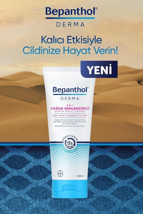 BEPANTHOL Derma Yoğun Nemlendirici Günlük Vücut Losyonu 200 ml L Çok Kuru Ve Hassas Ciltler - 2
