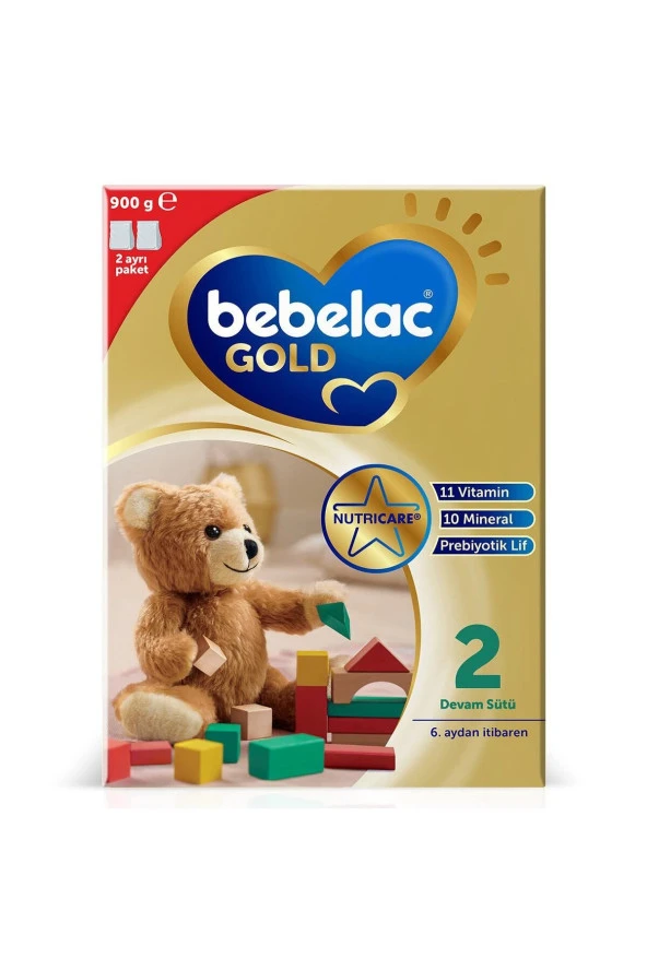 BEBELAC Gold 2 Çocuk Devam Sütü 900 gr