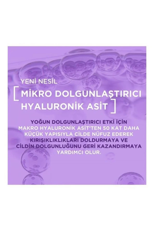 L'OREAL PARİS Revitalift Filler Yoğun Dolgunlaştırıcı Yaşlanma Karşıtı Gündüz Kremi 50ml - Hyaluronik Asit - Resim 5