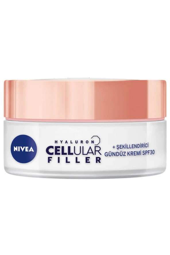 NIVEA Hyaluron Cellular Filler + Şekillendirici Yaşlanma Karşıtı Gündüz Kremi 50 ml ürün görseli