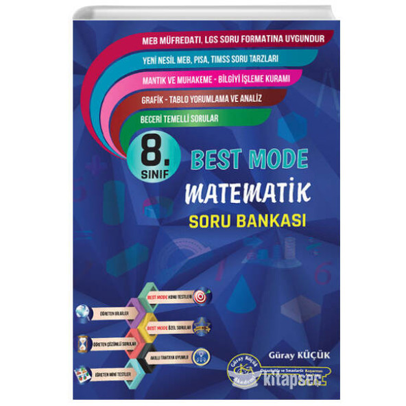8. Sınıf Matematik Best Mode Soru Bankası Gür Yayınları