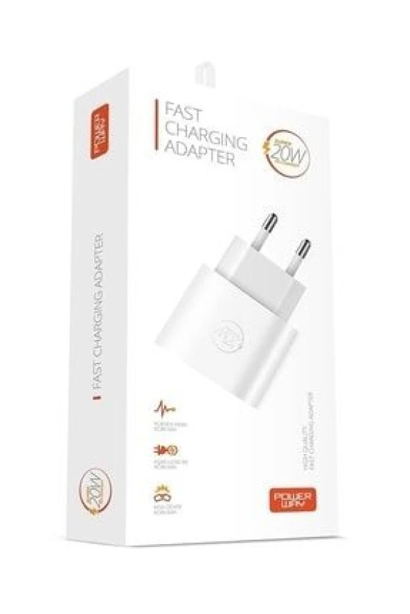20864 Powerway Rx20 Pd 20W Iphone X-11-12-13 Pro Promax Uyumlu Type-C Hızlı Şarj Başlığı - 2