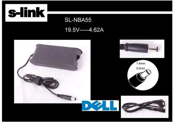 Frisby FPA-7218LE Notebook Adaptör (Lenovo) 20V 4.5A (Uç Boyutu : 7.9 x 5.5mm)