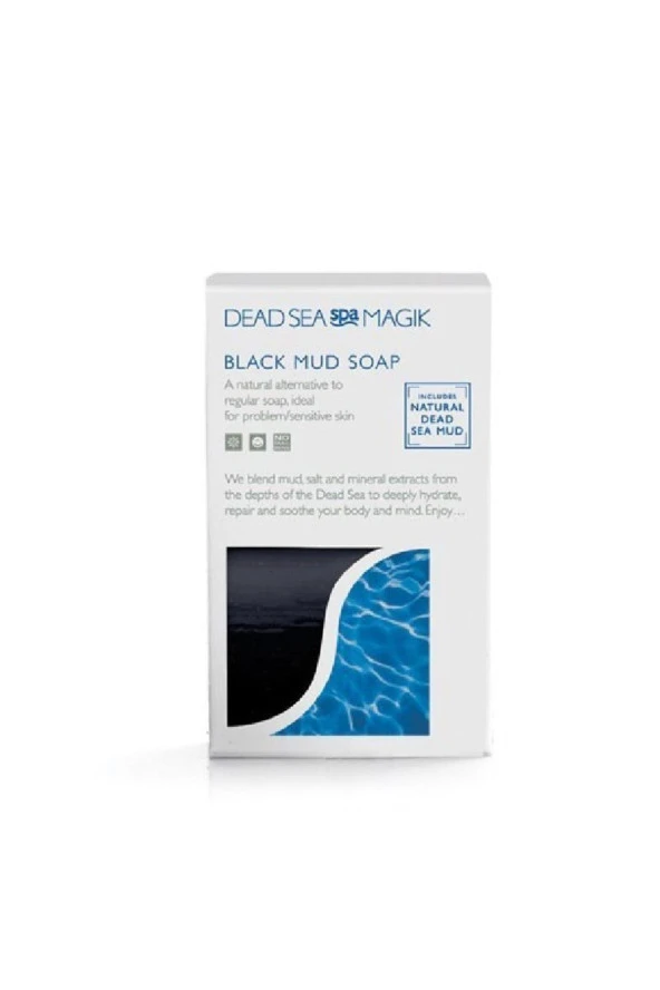 Dead Sea Spa MAgik Deniz Mineralleri Içeren Siyah Çamur Sabunu - Black Mud Soap 100 G