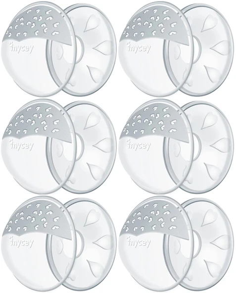 Mycey Ultra Yumuşak Göğüs Kalkanı Seti (6 Lı Set)