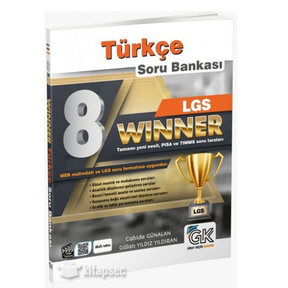 8. Sınıf LGS Türkçe Winner Soru Bankası Gür Yayınları