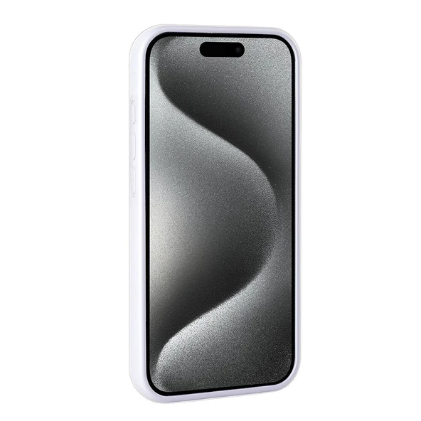 iPhone 15 Pro Max Kılıf Parlak Taşlı Tasarım Pırlanta Kapak - Resim 11