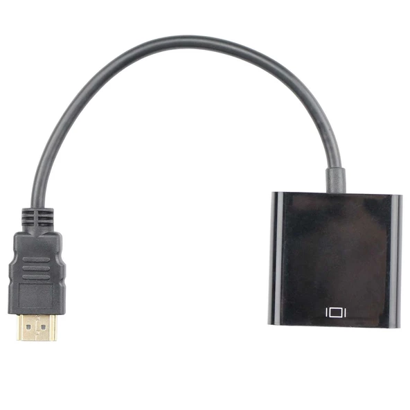 Vcom CG591-B-0.15 Siyah Hdmi Erkek To Vga Dişi Dönüştürücü - 2