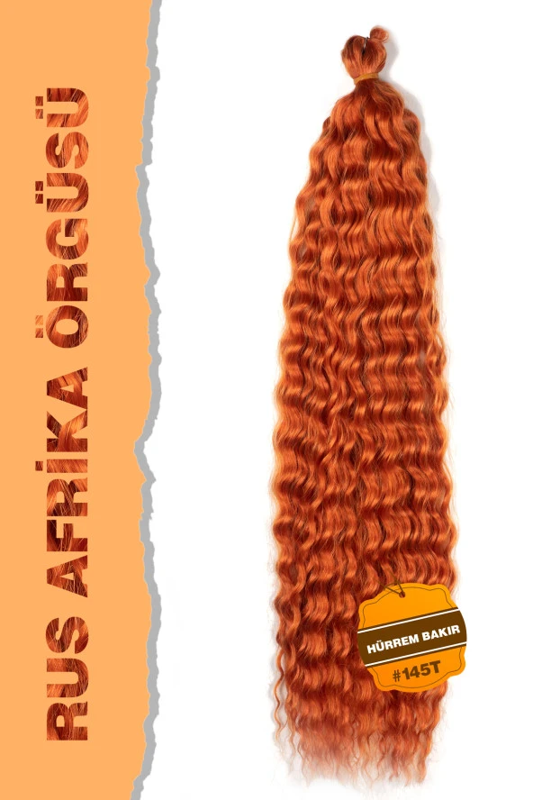 Rus Afro Dalgası Saç – Hürrem Bakır ürün görseli 1