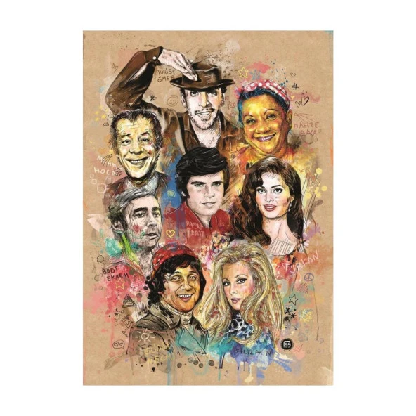 Art Puzzle Yeşilçam 1000 Parça Puzzle 4235 - 2