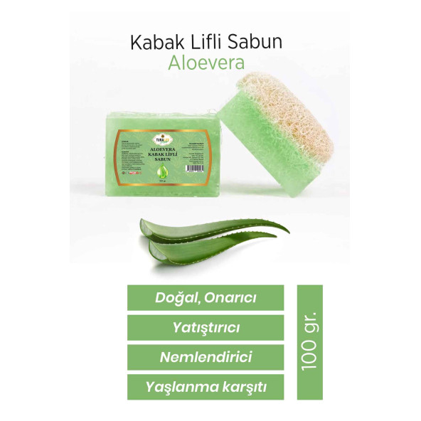 Tubalife Aloe Vera Kabak Lifli Sabun 100gr