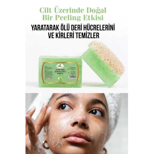 Tubalife Aloe Vera Kabak Lifli Sabun 100gr - 2