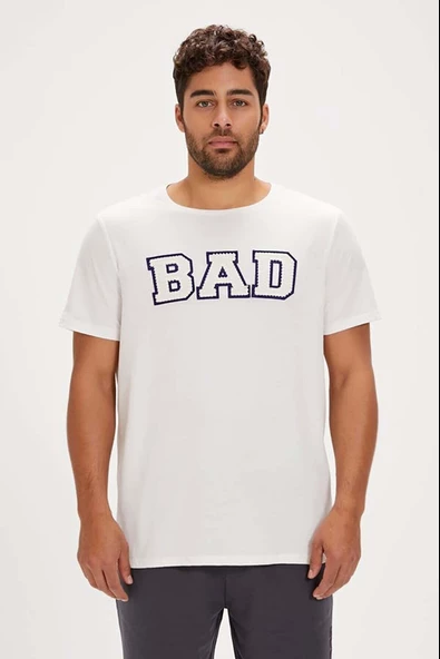 BAD BEAR ERKEK FELT T-SHIRT 24.01.07.036