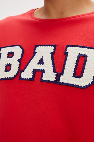 BAD BEAR ERKEK FELT T-SHIRT 24.01.07.036 - 12