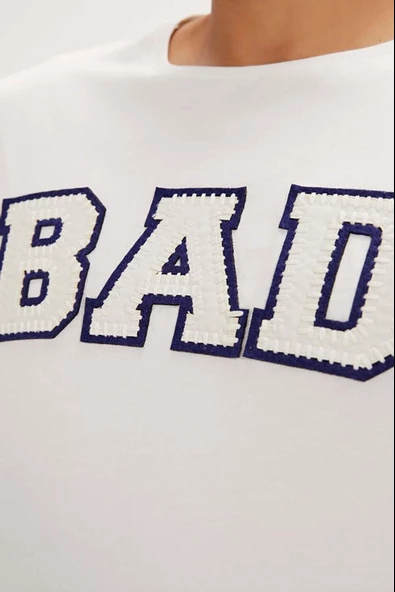 BAD BEAR ERKEK FELT T-SHIRT 24.01.07.036 - 3