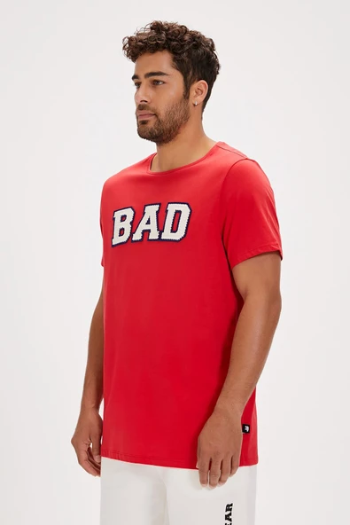 BAD BEAR ERKEK FELT T-SHIRT 24.01.07.036 - 9