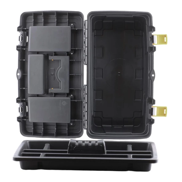 Alet Çanta Kulplu Taşınabilir Bölmeli Takım Çantası 49 cm Plastik Açma Kapatmalı 19'' İnç Organizer - Resim 3