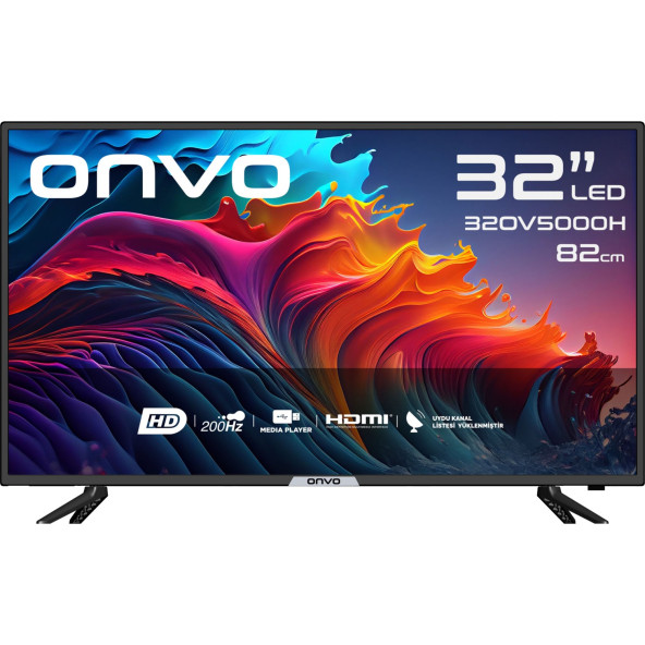 Onvo 32ov5000h Hd 32" 82 Ekran Uydu Alıcılı Led Tv