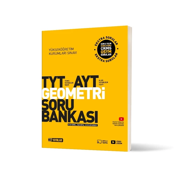 Hız Yayınları TYT – AYT Geometri Soru Bankası