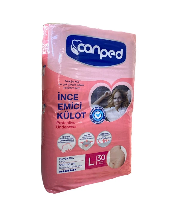 CANPED İNCE EMİCİ KÜLOT LARGE 30