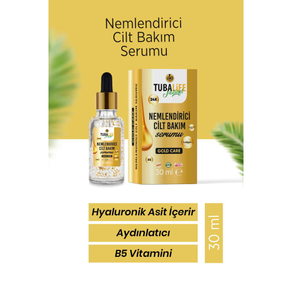 Tubalife Nemlendirici Aydınlatıcı Hyaluronik Asit Içeren Cilt Bakım Serumu 30 ml