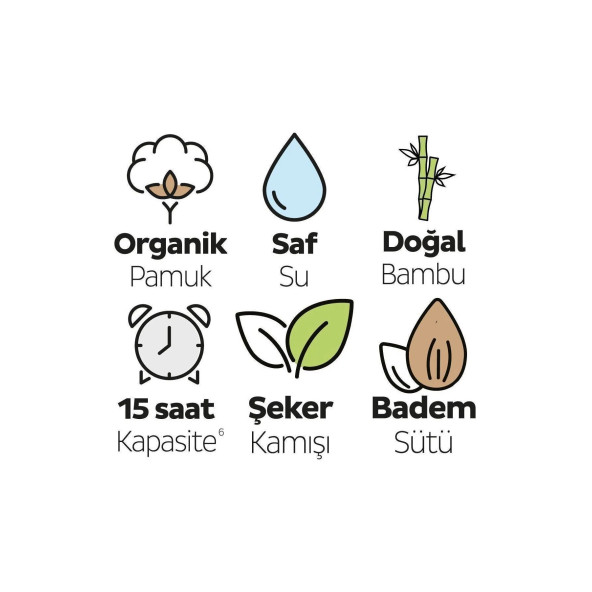 Sleepy Bio Natural 2'Li Ekonomik Fırsat Paketi Bebek Bezi 4 Numara Maxi 164 Adet - 3