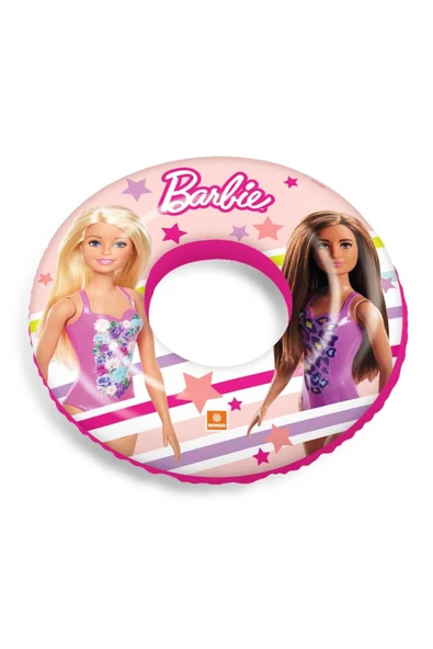 Barbie'nin Renkli Dünyasına Dalın: Lisanslı Barbie Can Simidi 50 cm - 2