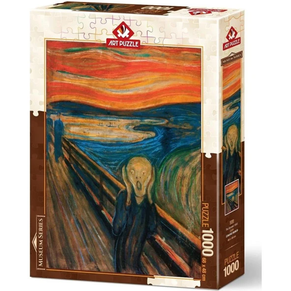 Art Puzzle Çığlık 1893 1000 Parça Puzzle 5203
