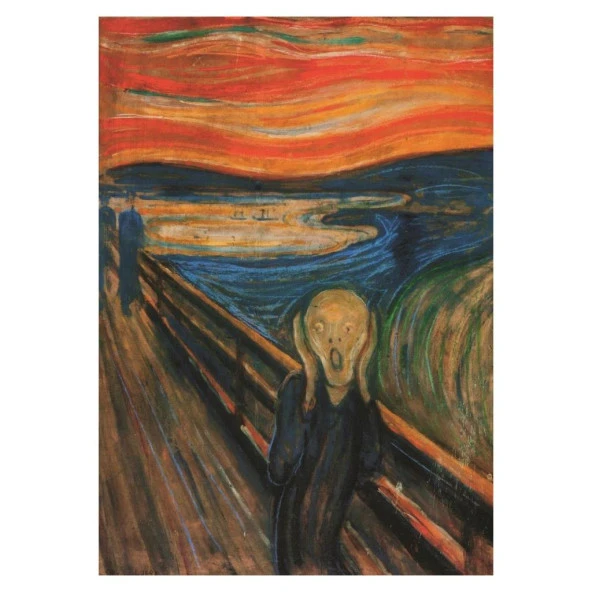 Art Puzzle Çığlık 1893 1000 Parça Puzzle 5203 - 2