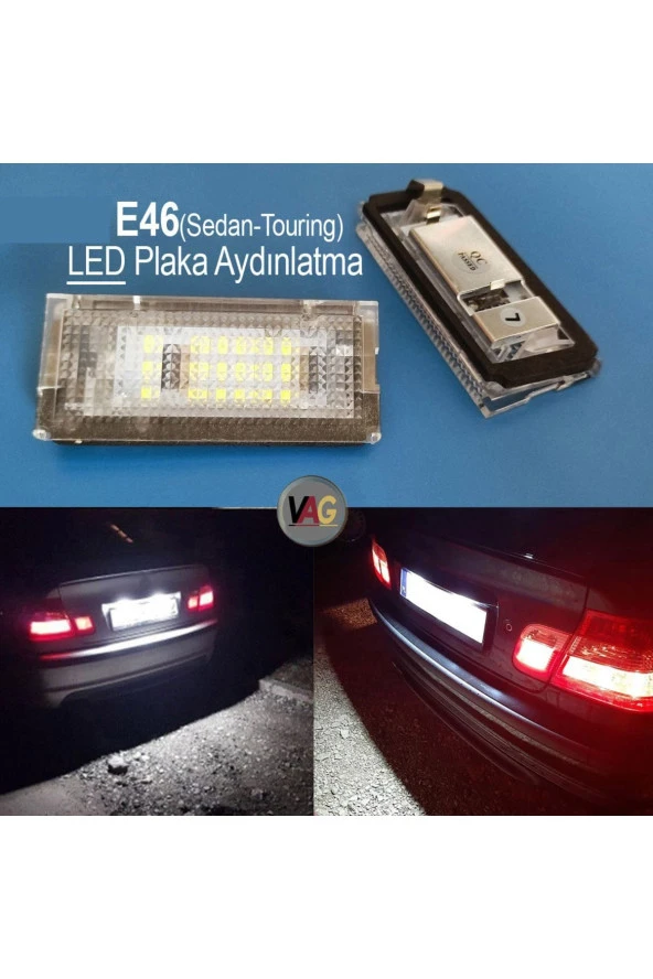 vagparts E46 Led Plaka Aydınlatma - E46 Plaka Lamba