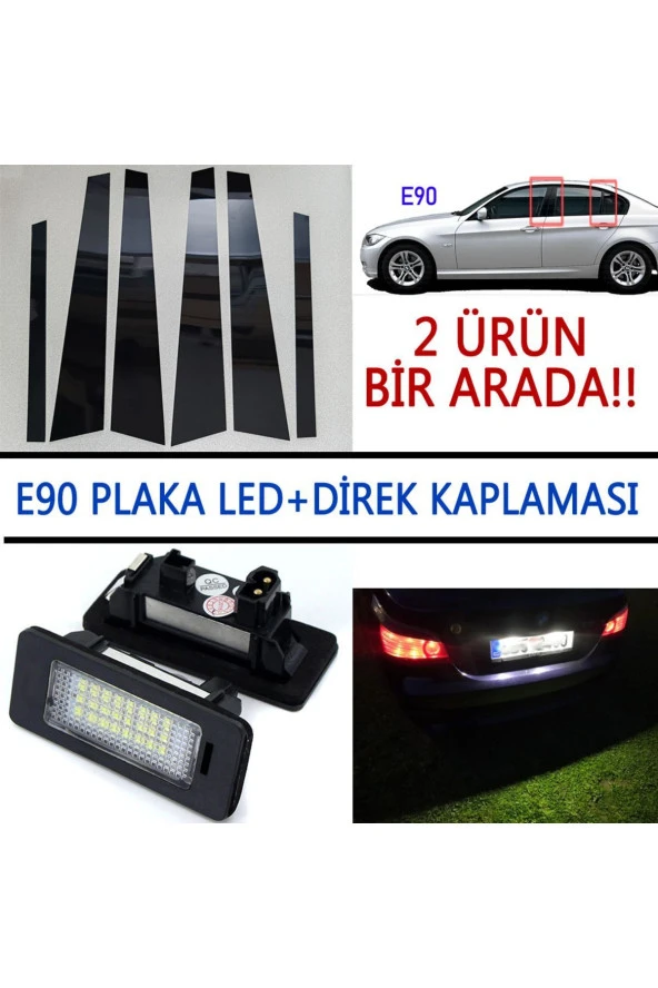 vagparts E90 Led Aydınlatma - E90 Led Plaka Lambası