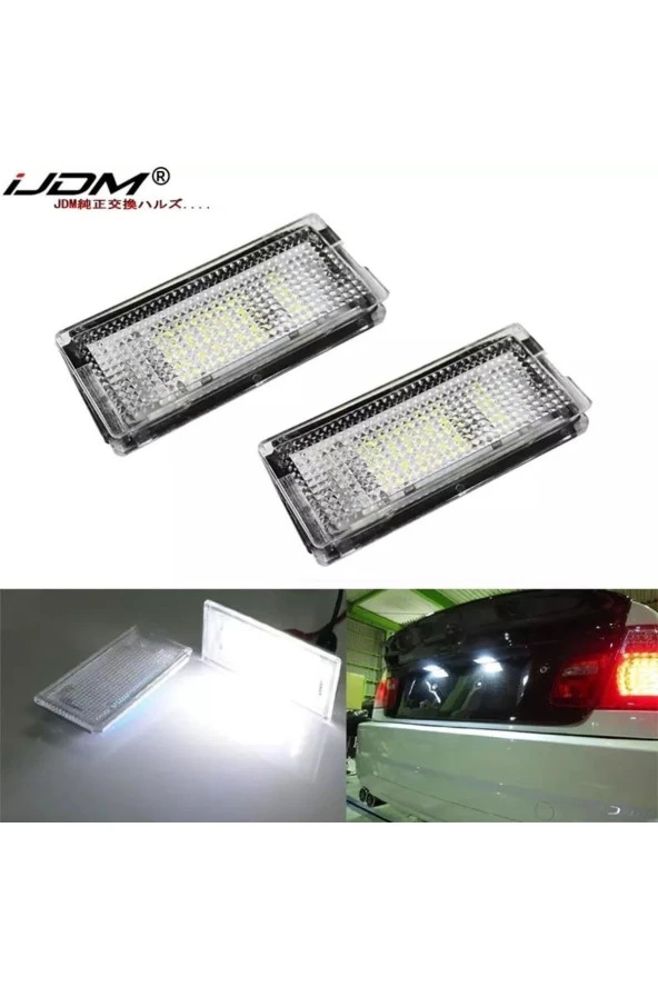 YıldızTuning Bmw E46 Led Plaka Lambası Full Led Tak Çalıştır