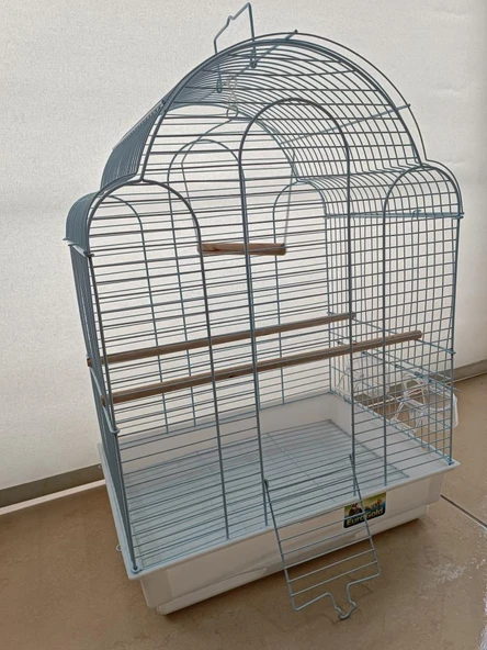 Netx Bombeli Paraket Kafesi Beyaz 42x30x57 cm - 3