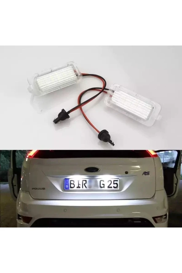 YıldızTuning Focus Mk2 Led Plaka Aydınlatma Lambası Takımı 2006-2020