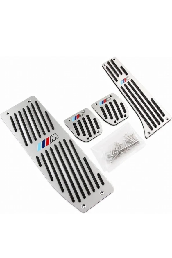 YıldızTuning BMW X5 E70 Manuel Metal M Logo Pedal Seti 2006-2010