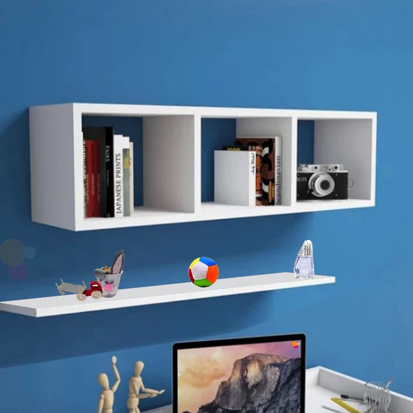 MODİLAYN ARDİN DUVAR RAFI KİTAPLIK