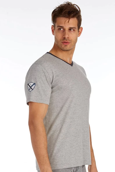 POLO 80151 Erkek V Yaka T-Shirt