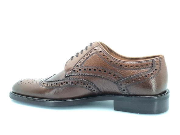 Aronay  822 Jurdan Kösele Kundura Erkek Klasik Ayakkabı - Resim 8