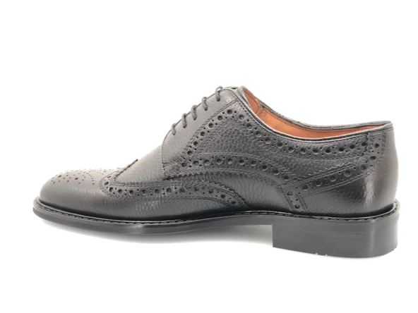 Aronay  822 Jurdan Kösele Kundura Erkek Klasik Ayakkabı - Resim 4