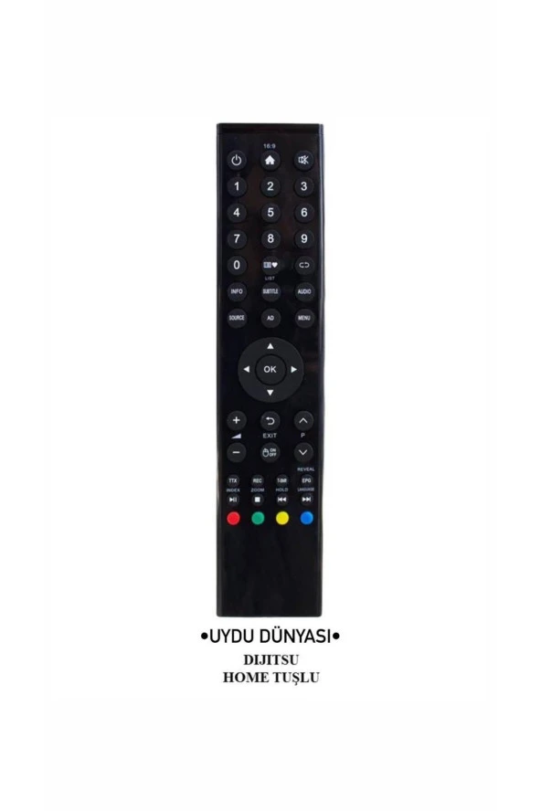 Led Tv Kumandası- Home Tuşlu