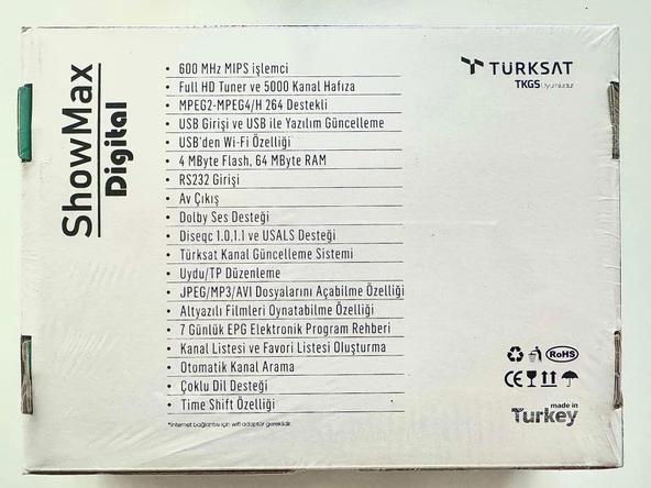 Hawaii Mini Hd Uydu Alıcısı - 2