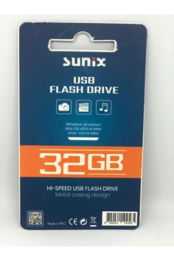 Sunıx 32gb Usb Metal Flash Bellek - 2