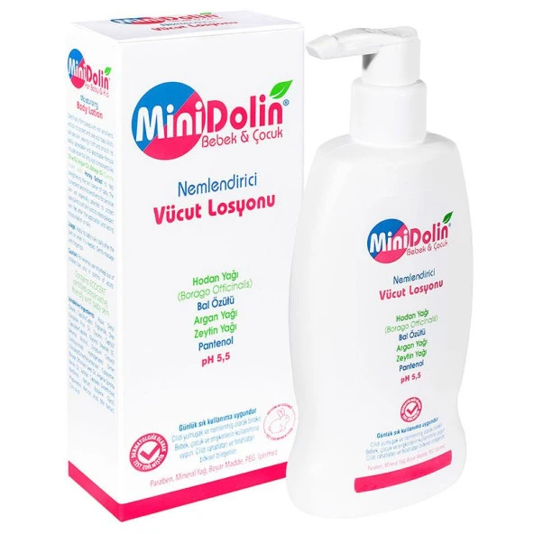 Minidolin Bebek Vücut Losyonu 250 ml