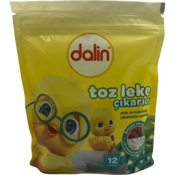 Dalin Toz Leke Çıkarıcı 12 Yıkama 500 gr