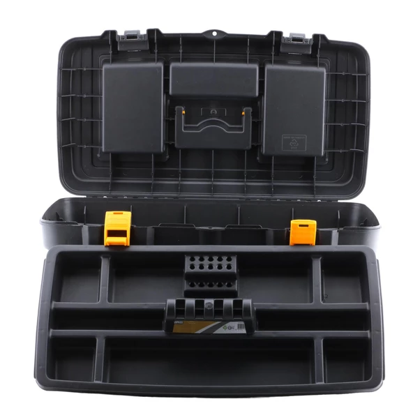 Plastik Açma Kapatmalı 22'' Inç Organizer Bölmeli Taşınabilir Kulplu Takım Çantası Alet Çanta 57 Cm - Resim 6